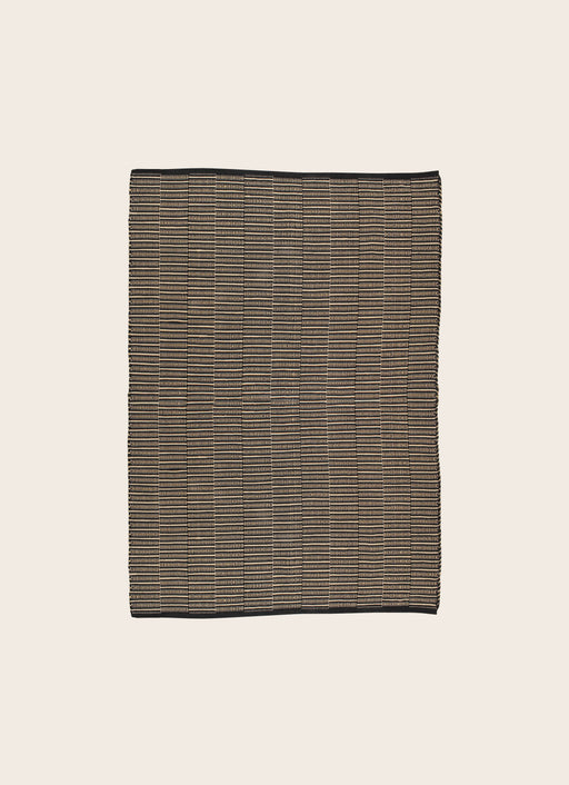 Packshot du Tapis Kharo en coton et jonc de mer