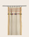 Rideau Dupatta à motifs joyeux et colorés en coton biologique