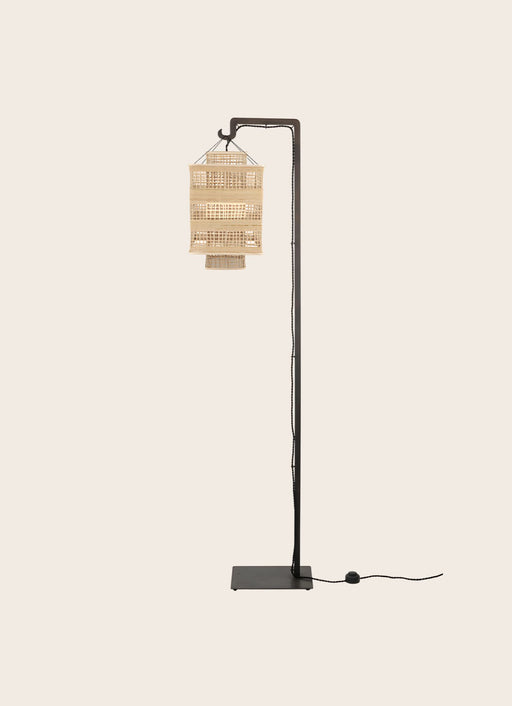Ion Bamboo Floor Lamp &amp; Ion Stand