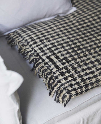 Sofa cover pied de poule