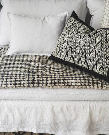 Sofa cover pied de poule