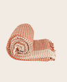 Pied de poule sofa cover