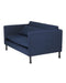 Grand fauteuil bleu à personnaliser pour votre intérieur