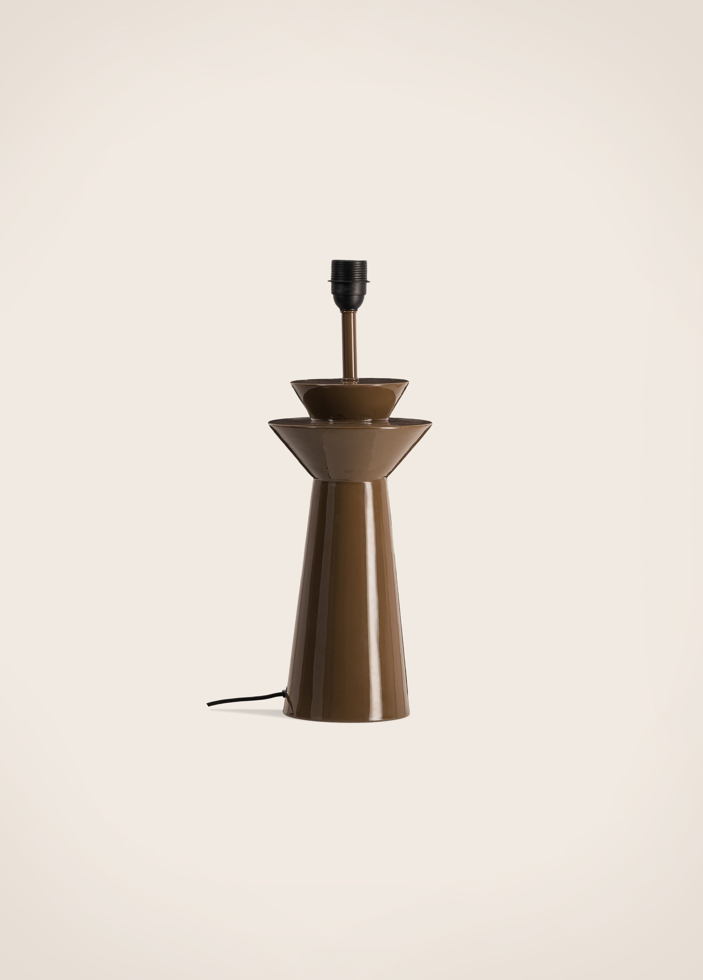 Pied de lampe à poser Rosha laqué