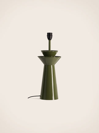 Pied de lampe laqué Rosha