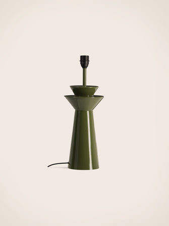 Pied de lampe laqué Rosha