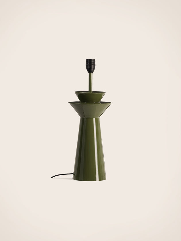 Pied de lampe à poser Rosha laqué