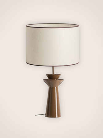 Rosha Leo Table Lamp Mocha