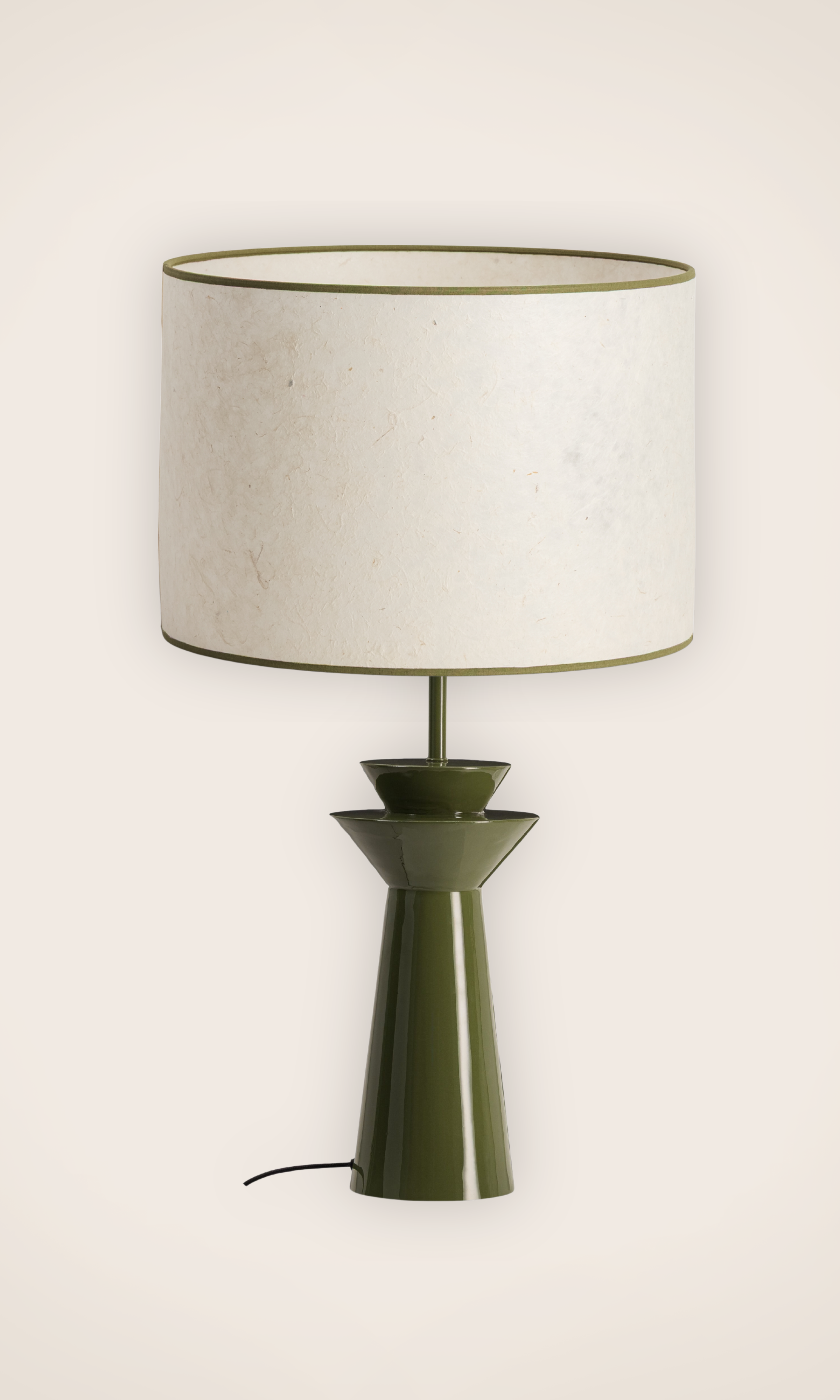 Lampe à poser Leo Rosha laqué