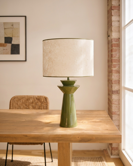 Lampe à poser Leo Rosha laqué