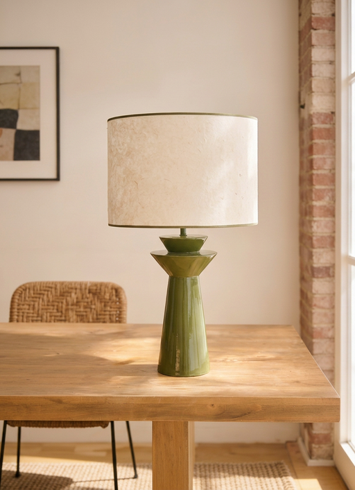 Lampe à poser Leo Rosha laqué