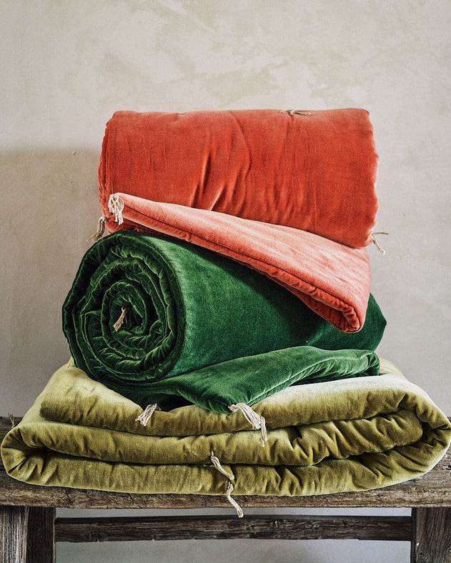 Sofa cover Velours lavé