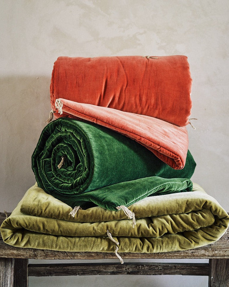 Sofa cover Velours lavé