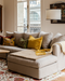 Sofa cover linen