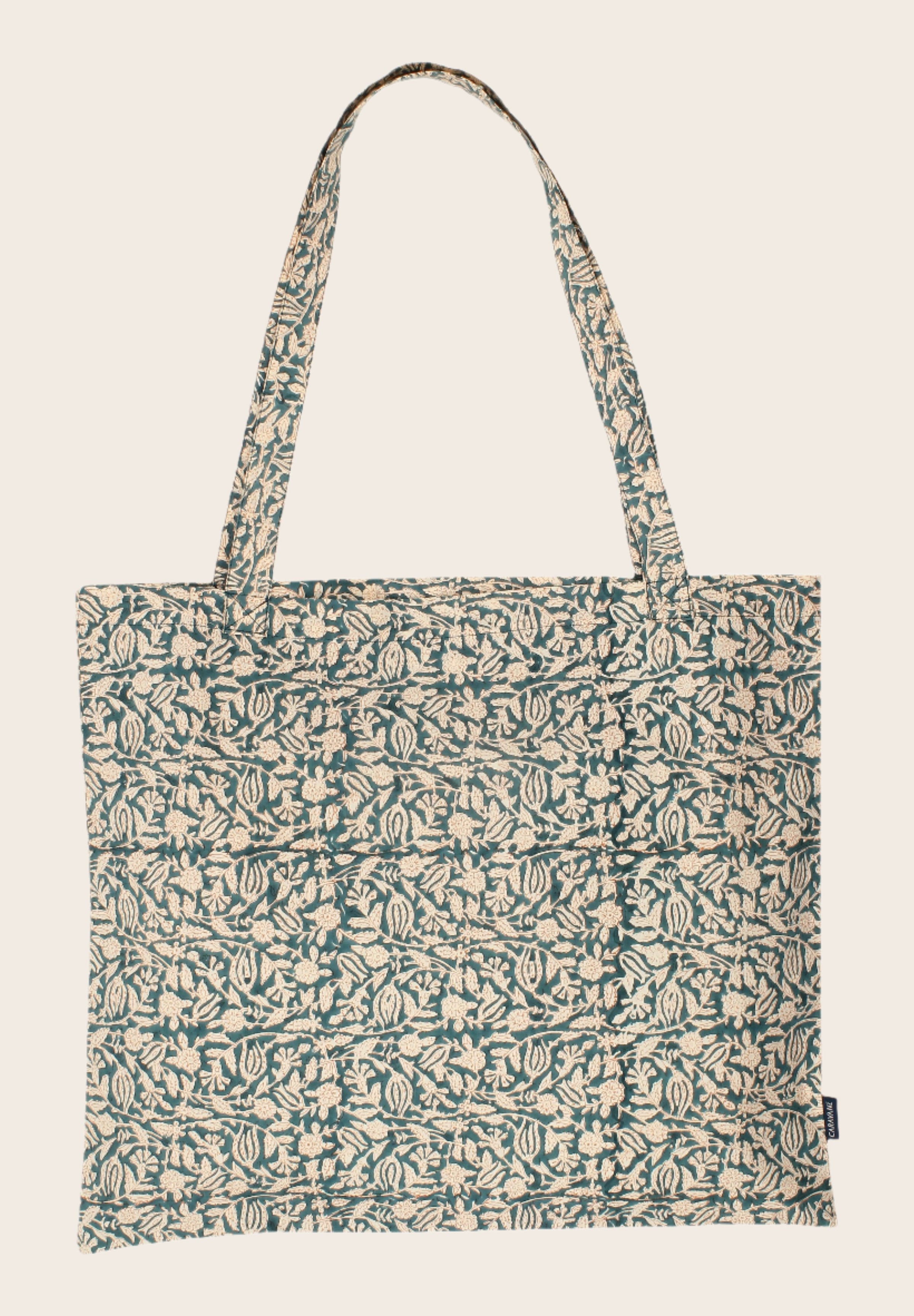 Tote bag à motifs florales