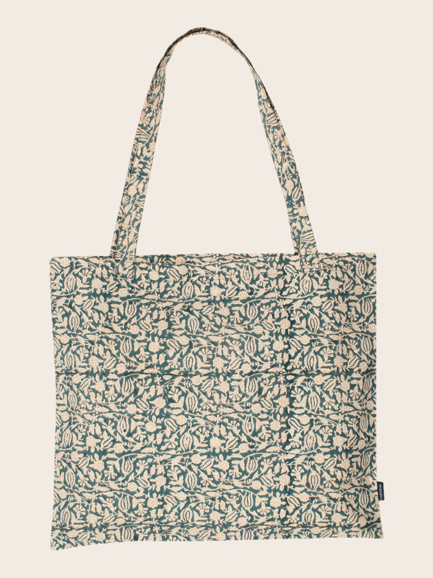 Tote bag à motifs florales
