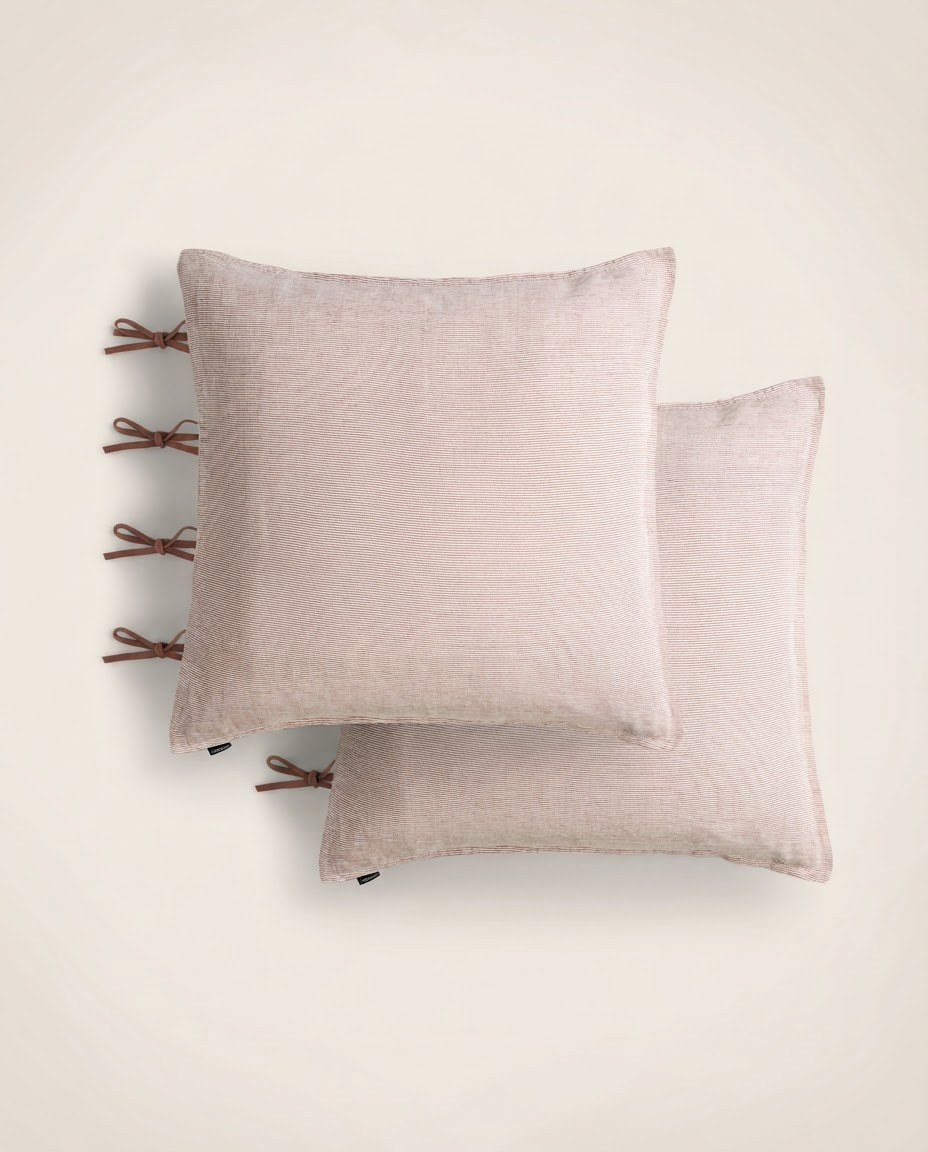 Set de 2 taies d'oreiller Fil à fil
