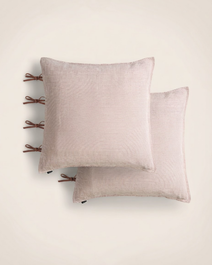 Set de 2 taies d'oreiller Fil à fil
