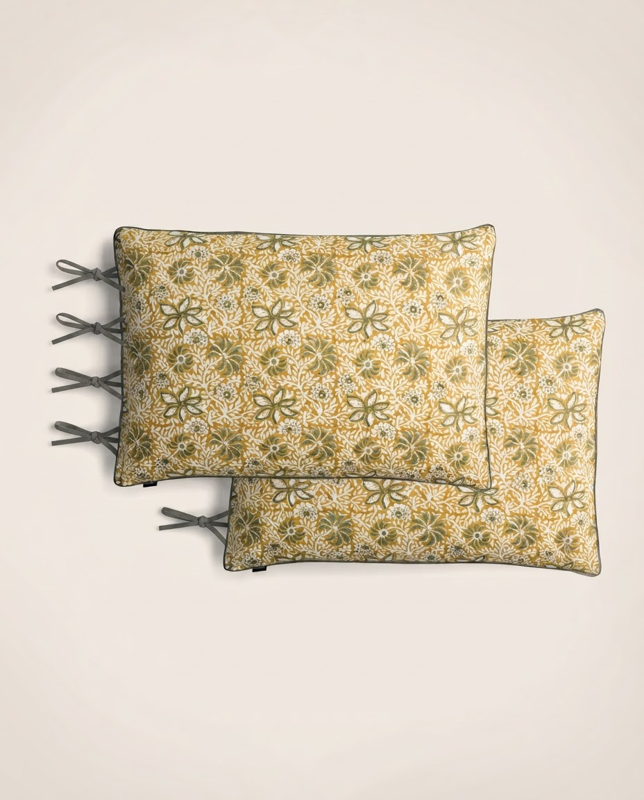 Set de 2 taies d'oreiller Lata