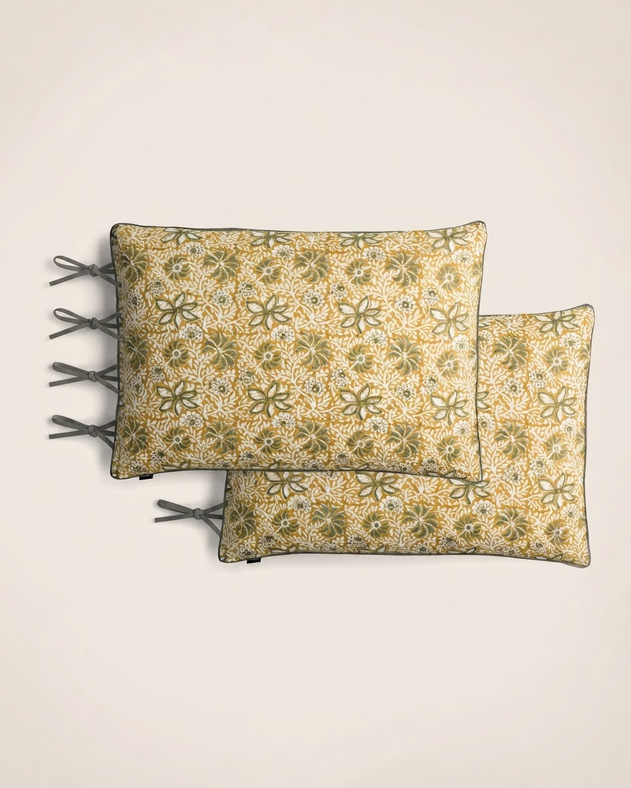 Set de 2 taies d'oreiller Lata