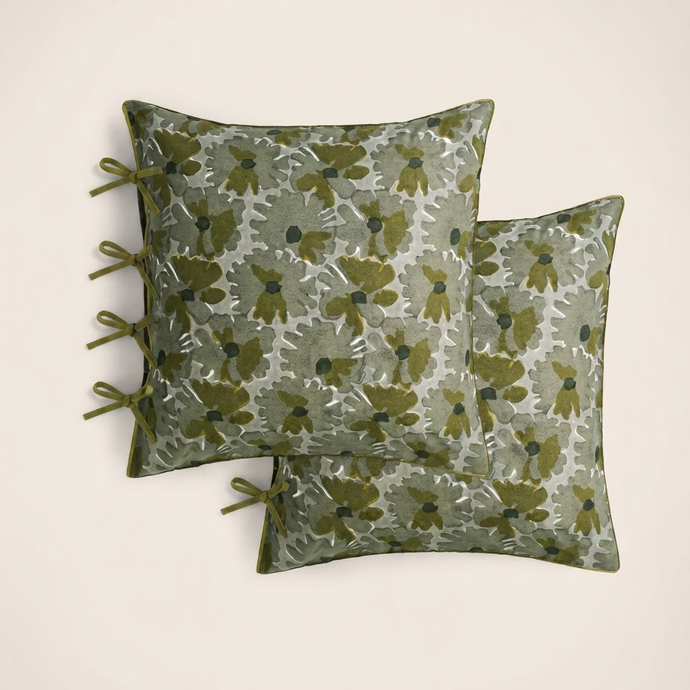 Set of 2 Peonia pillowcases