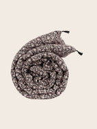 Courtepointe Tulipan en coton avec pompons signature 