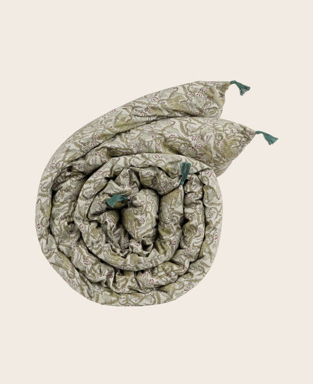 Courtepointe Letho en coton pour le lit 