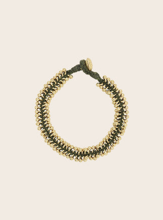 Bracelet perle or