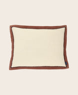 Housse de coussin Khadi Noir