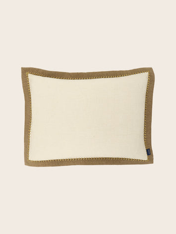 Housse de coussin Khadi Or