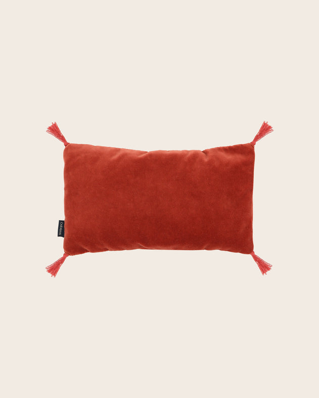 Noyaux de cerise en velours de coton
