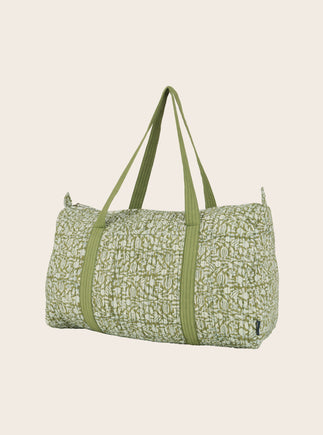 Sac de voyage coloré en coton imprimé au bloc Safar