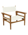 Fauteuil en teck Macha