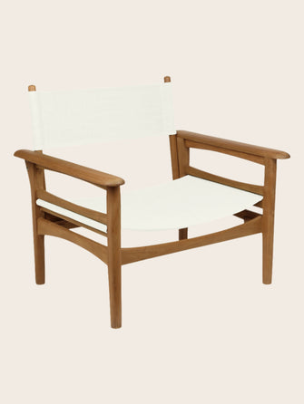 Fauteuil en teck Macha
