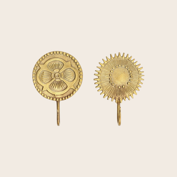 Set of 2 Mana coat hooks