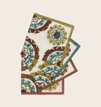 Set of 4 Koloria napkins