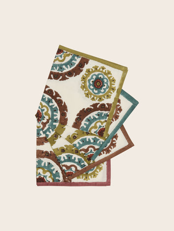 Set of 4 Koloria napkins