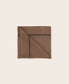 Serviette de table carrée Noé en lin lavé 