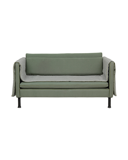 Fauteuil pour 2 personnes, personnaliser le tissu et la couleur