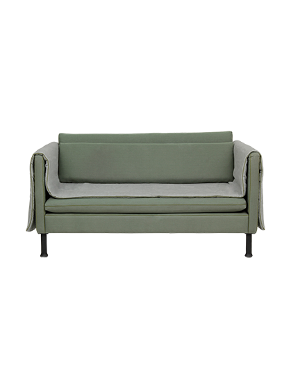 Fauteuil pour 2 personnes, personnaliser le tissu et la couleur
