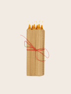 Lot de 6 chandelles en cire