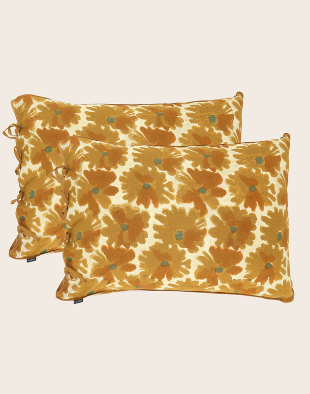 Set of 2 Peonia pillowcases