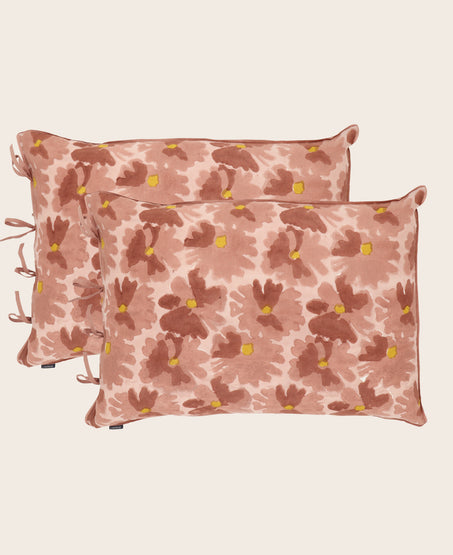 Set de 2 taies d'oreiller Peonia