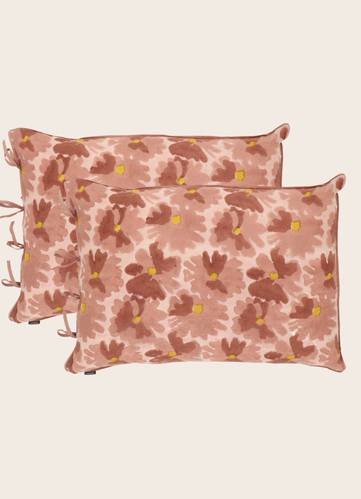 Set de 2 taies d'oreiller Peonia