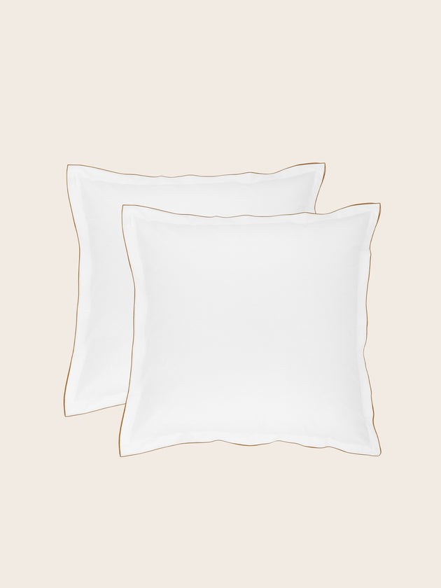 Set de 2 taies d'oreiller Bora