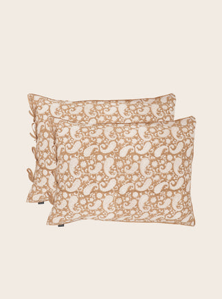 Set of 2 Paisley pillowcases