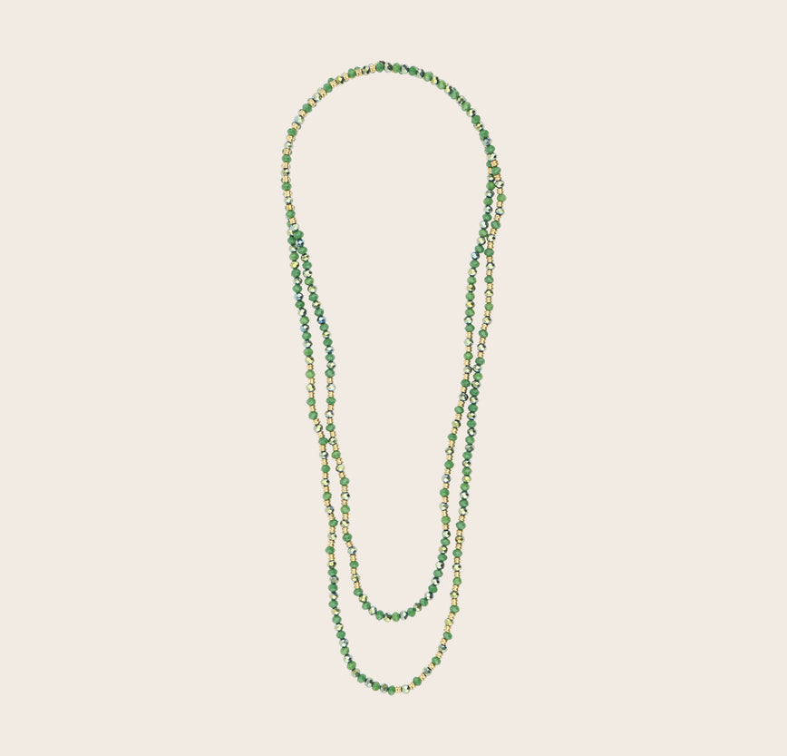 Double-turn necklace