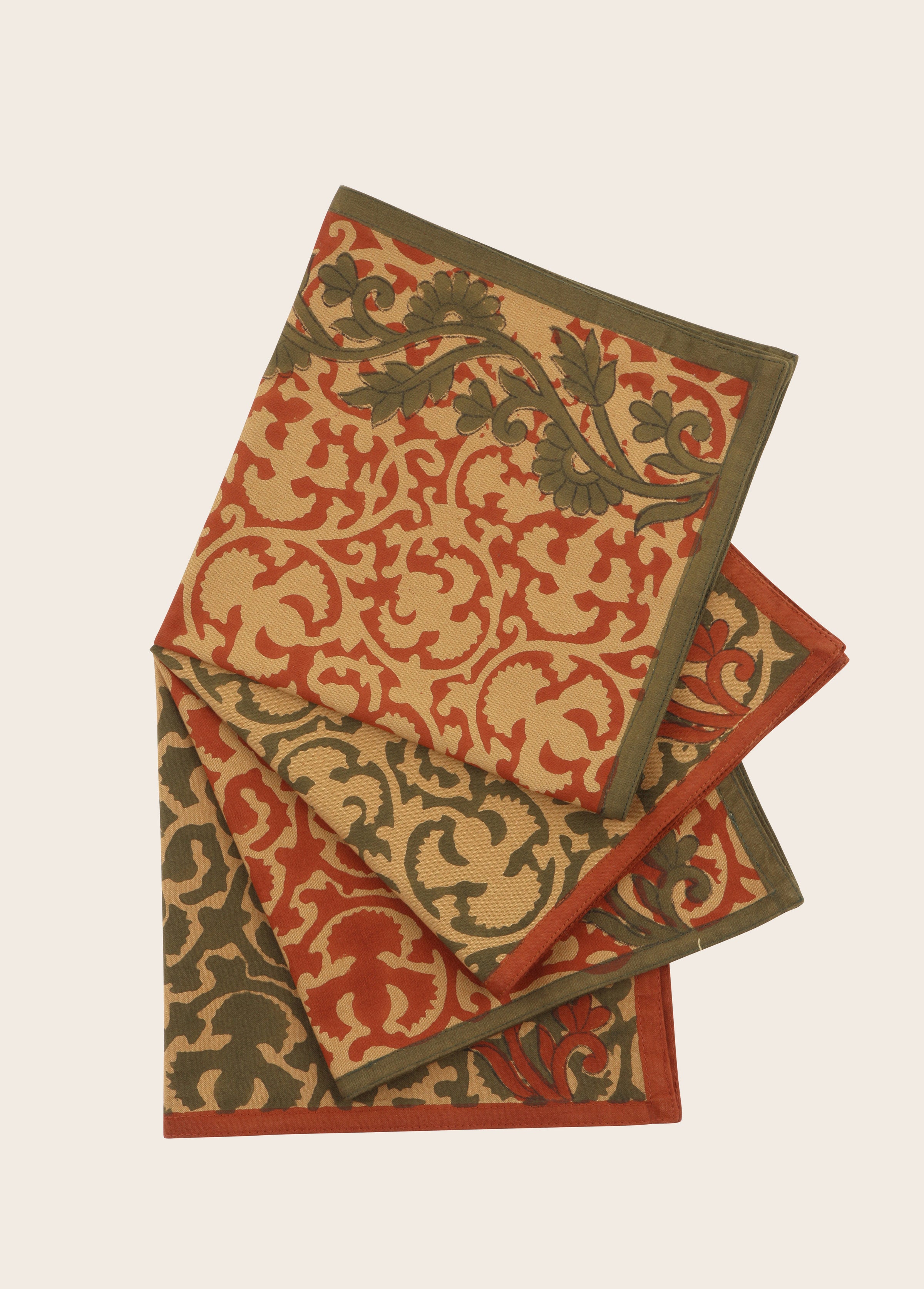 Set de 4 serviettes Oris