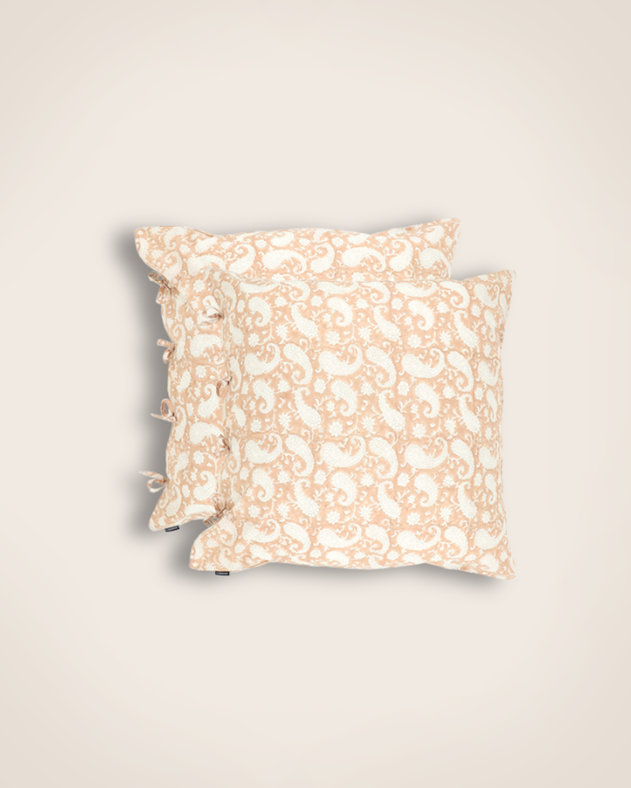Set of 2 Paisley pillowcases