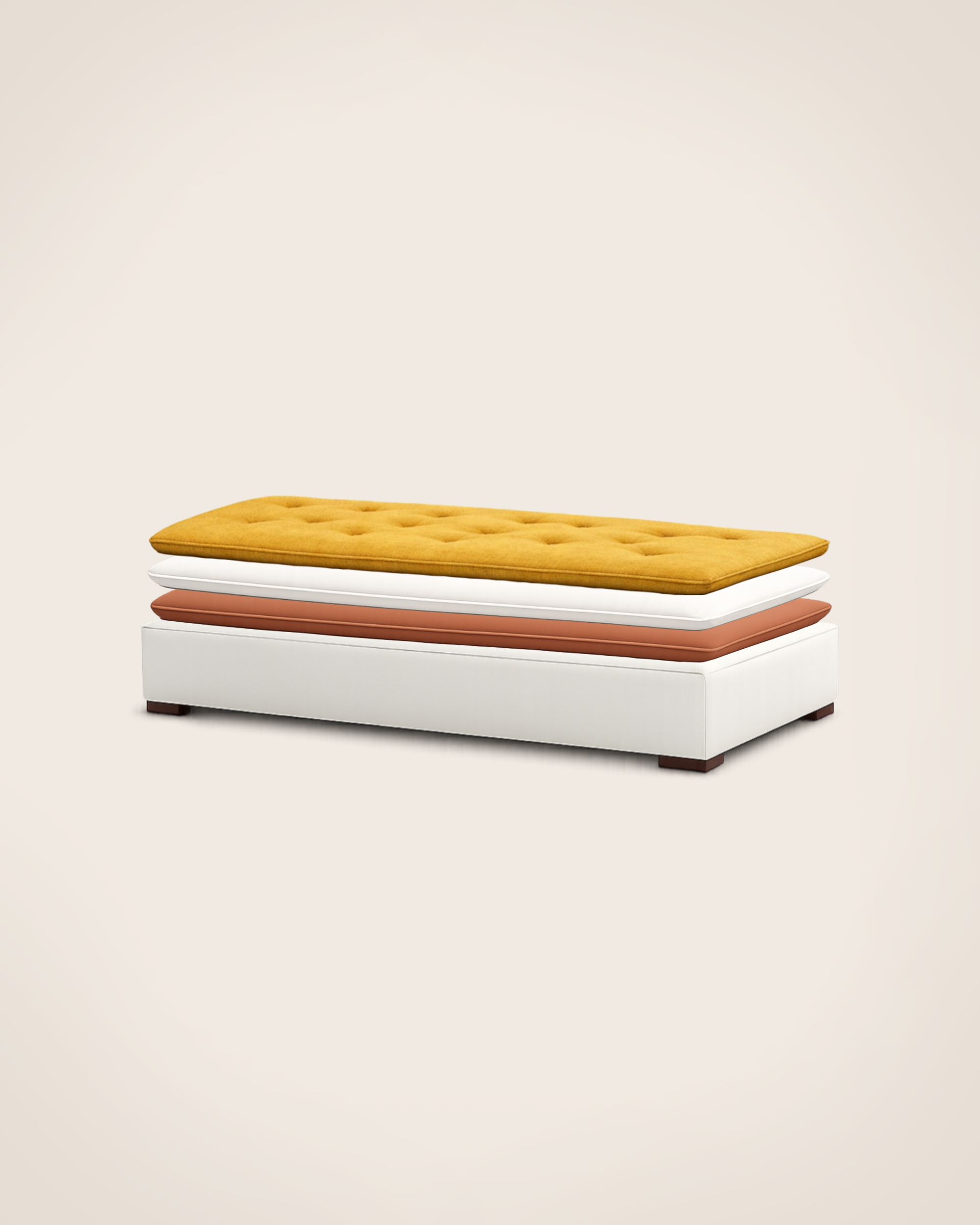 Divan Princesse - Structure Ecru